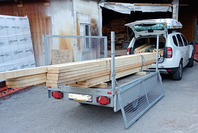 Le chargement à la menuiserie